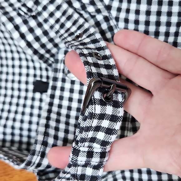 White House Black Market Houndstooth Moto Jacket - Picture 14 of 17